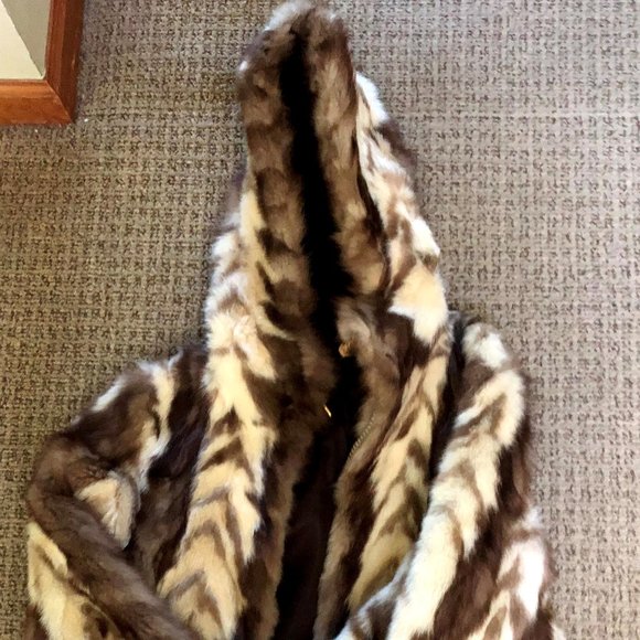Rabbit Fur Jacket - Picture 1 of 7